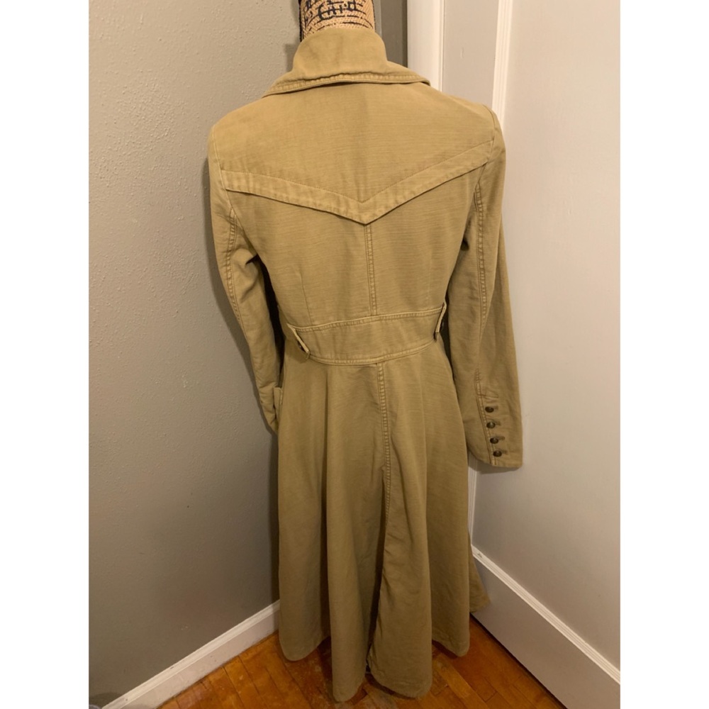 Free People Full Swing Double-Breasted Trench Coat - Picture 6 of 8